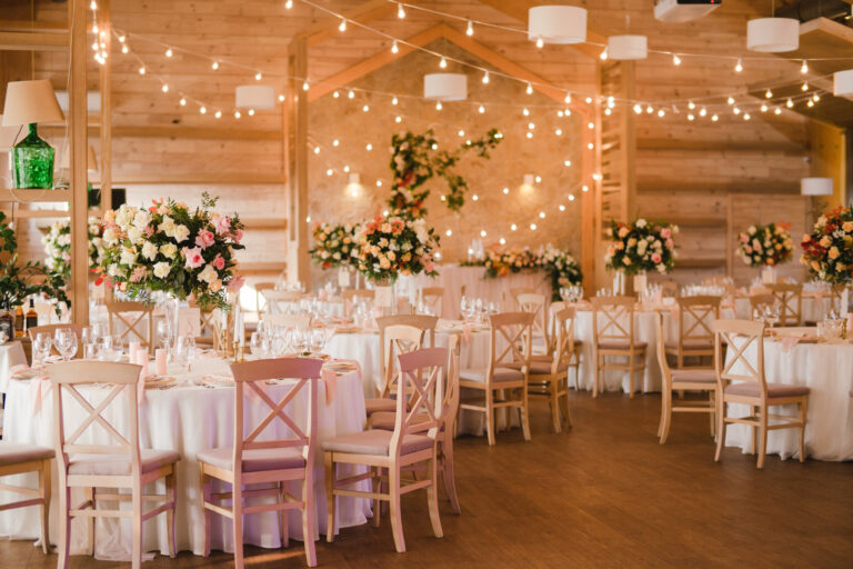 Coziness and style. Modern event design